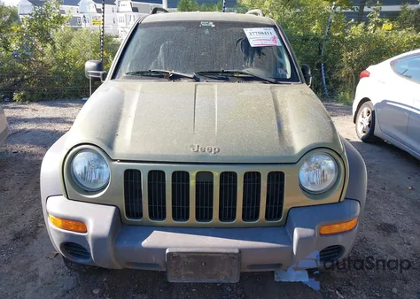 2004 Jeep Liberty Sport из США, поврежденный, VIN 1J4GK48K64W218818